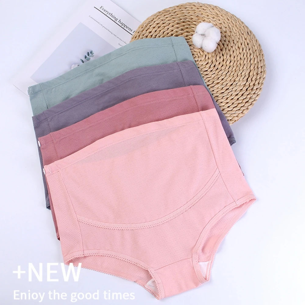 PLIE Schwangerschafts-Slip Für Frauen – High Waist, Volle Abdeckung, Leichte Kompression, Over The Belly